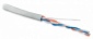 Кабель UUTP1-C5-S24-IN-PVC-GY-500 UTP 1 витая пара внутренний Hyperline Cat.5  24 AWG одножильный
