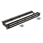 Патч-панель 19" высокой плотности, 48 портов RJ45, неэкранированная, кат.6, 1U