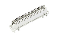 Плинт LSA Profil неразмыкаемый, 10 пар, медные контакты, универсальный, нумерация (0-9), серый TWIST