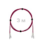 Патч-корд оптический LC/UPC-LC/UPC MM (OM4) 3mm duplex LSZH,  3 м.