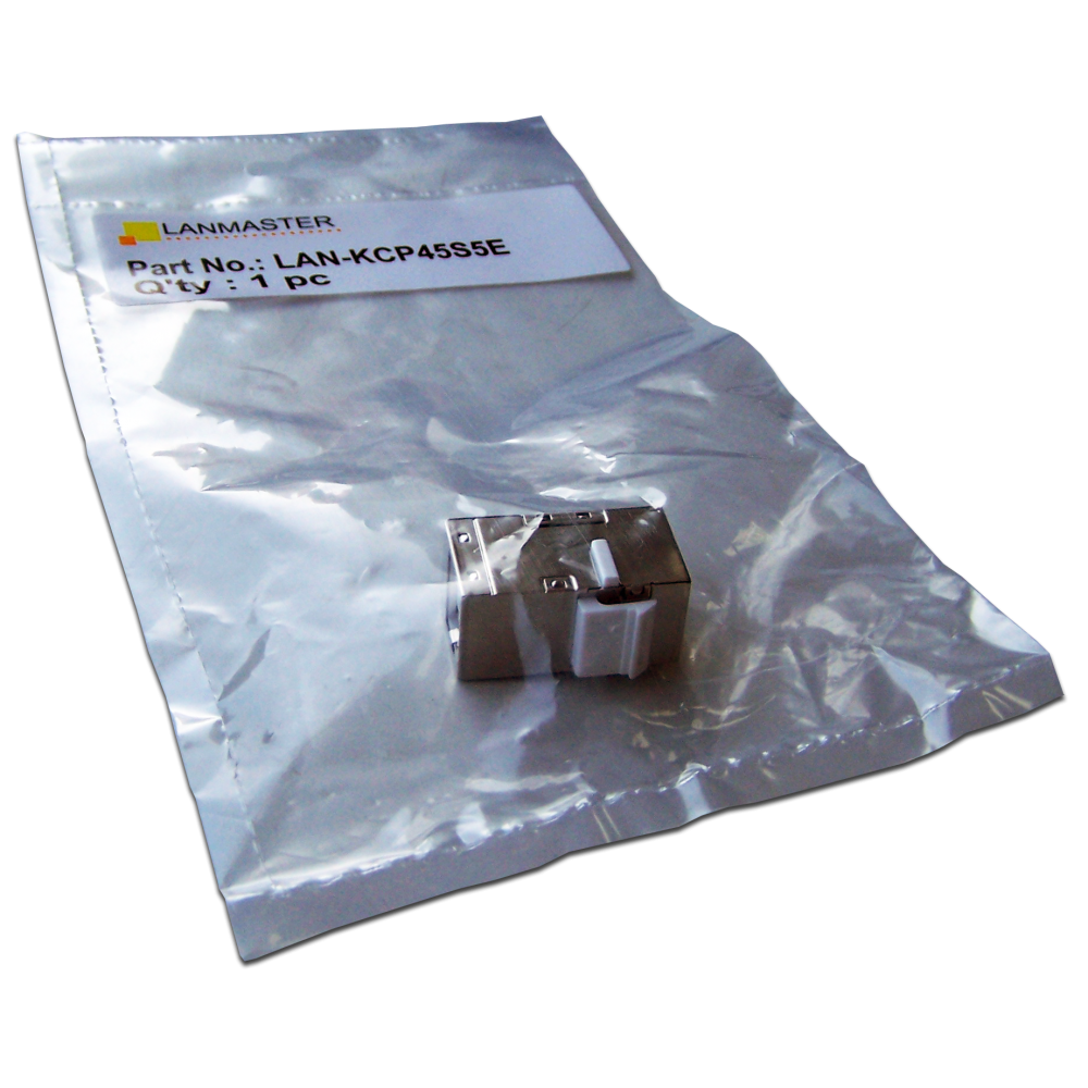 Повторитель портов RJ-45, экранированный, кат.5E, формата Keystone__