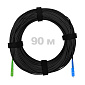 Патч-корд оптический FTTH диэлектрик FRP, G.657 LSZH SC/APC-SC/UPC, черный 90 м.