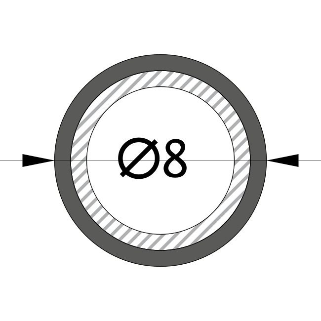 Металлорукав Р3-ЦХ-08 (100м/уп) 