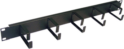 Органайзер кабельный 19" 2U 5 колец TWT-ORG2U-5V