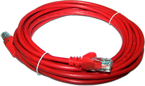 Патч-корд RJ45 - RJ45, 4 пары, UTP, категория 6, 7 м, оранжевый, LSZH, LANMASTER