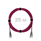Патч-корд оптический FC/UPC-FC/UPC MM (OM4) 3mm duplex LSZH,  25 м.