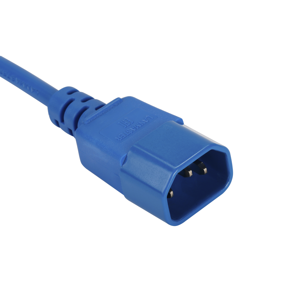 Шнур питания C13-C14, 3х0.75, 220В, 10А, белый, 10 метров__