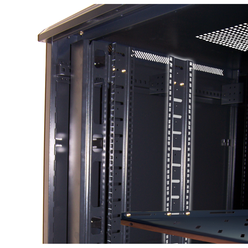 Транзитные направляющие для шкафов серии Business, 47U, 2 шт., черные__