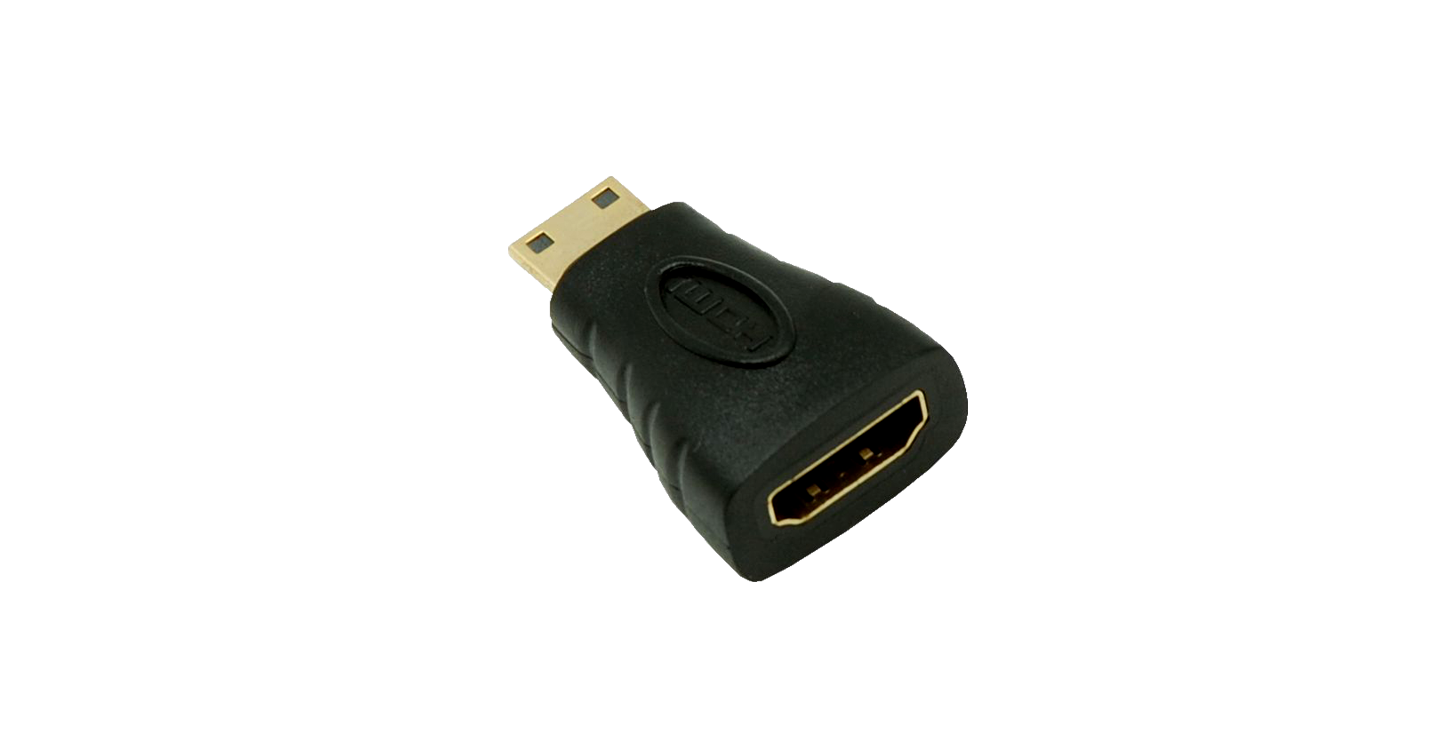 Переходник MiniHDMI-HDMI, v2.0, черный