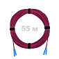 Патч-корд оптический SC/UPC-SC/UPC MM (OM4) 3mm duplex LSZH,  55 м.