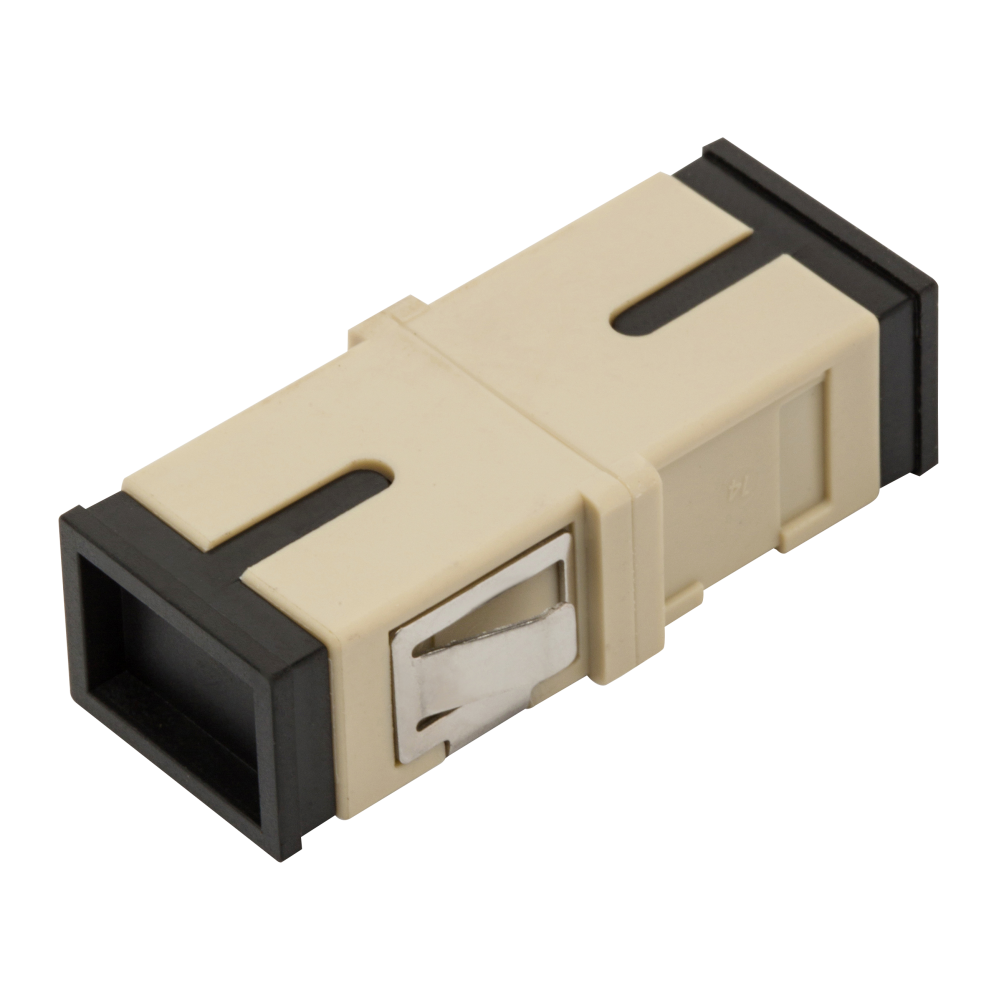 Адаптер оптический LANMASTER SC без фланцев, OM3, симплексный__