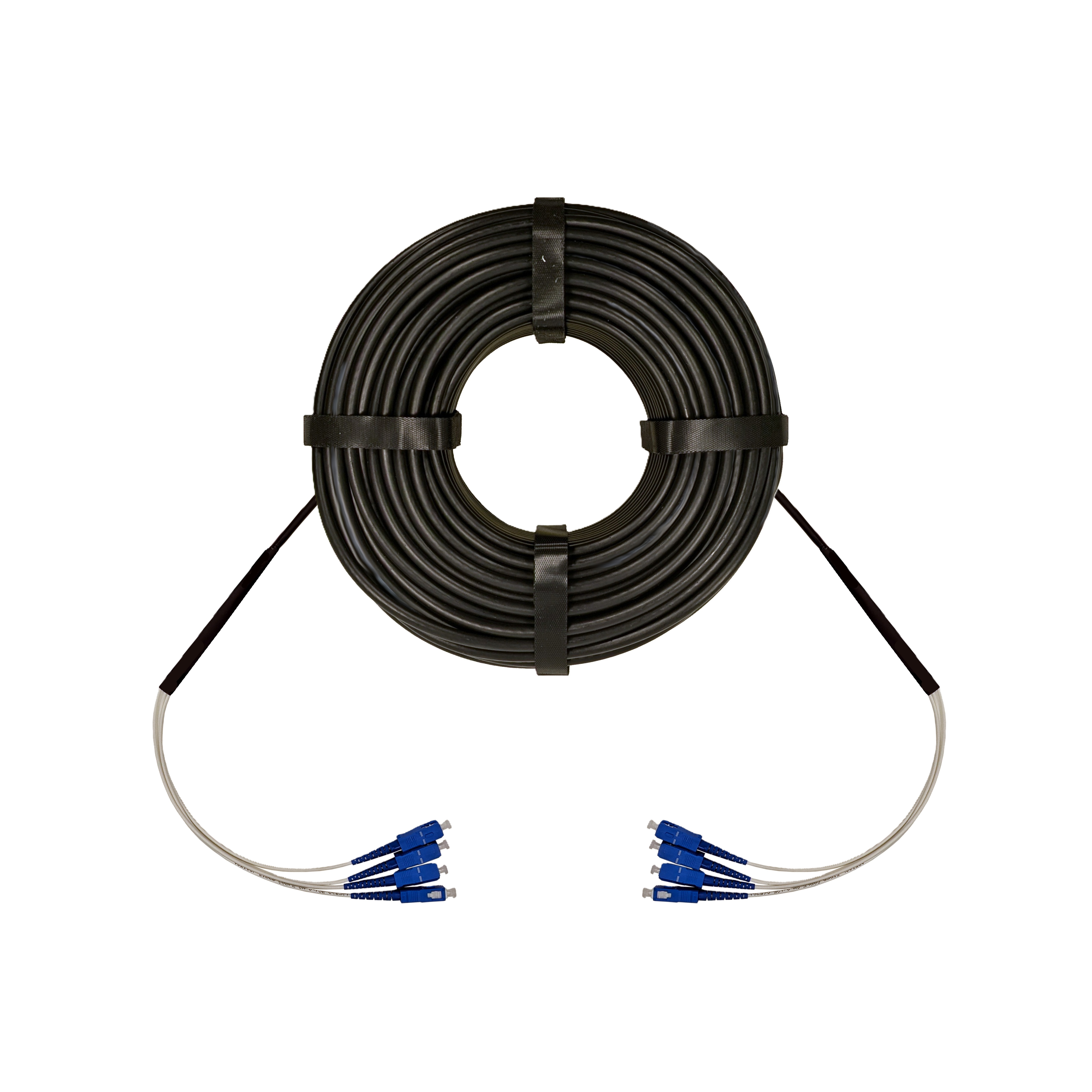 Кабельная сборка 4 волокна G.652D SM SC/UPC-SC/UPC 60 м