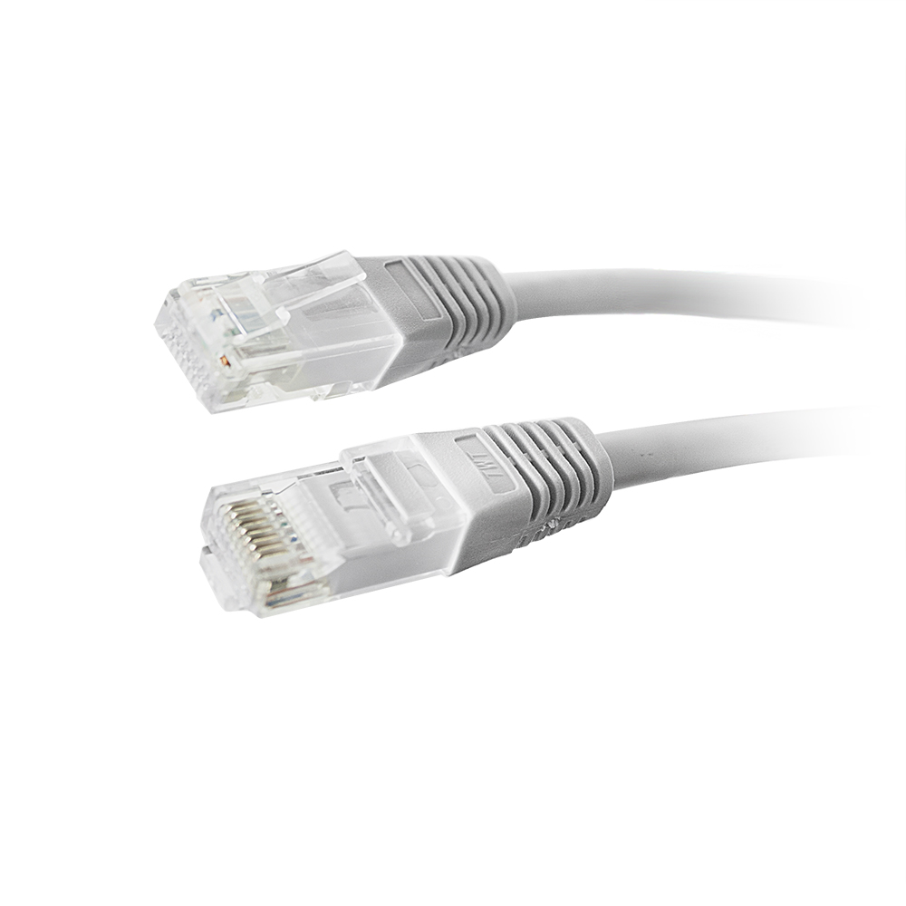 Патч-корд TWT-45-45-10/6-GY RJ45 - RJ45, 4 пары, UTP, категория 6, 10 м, серый,
