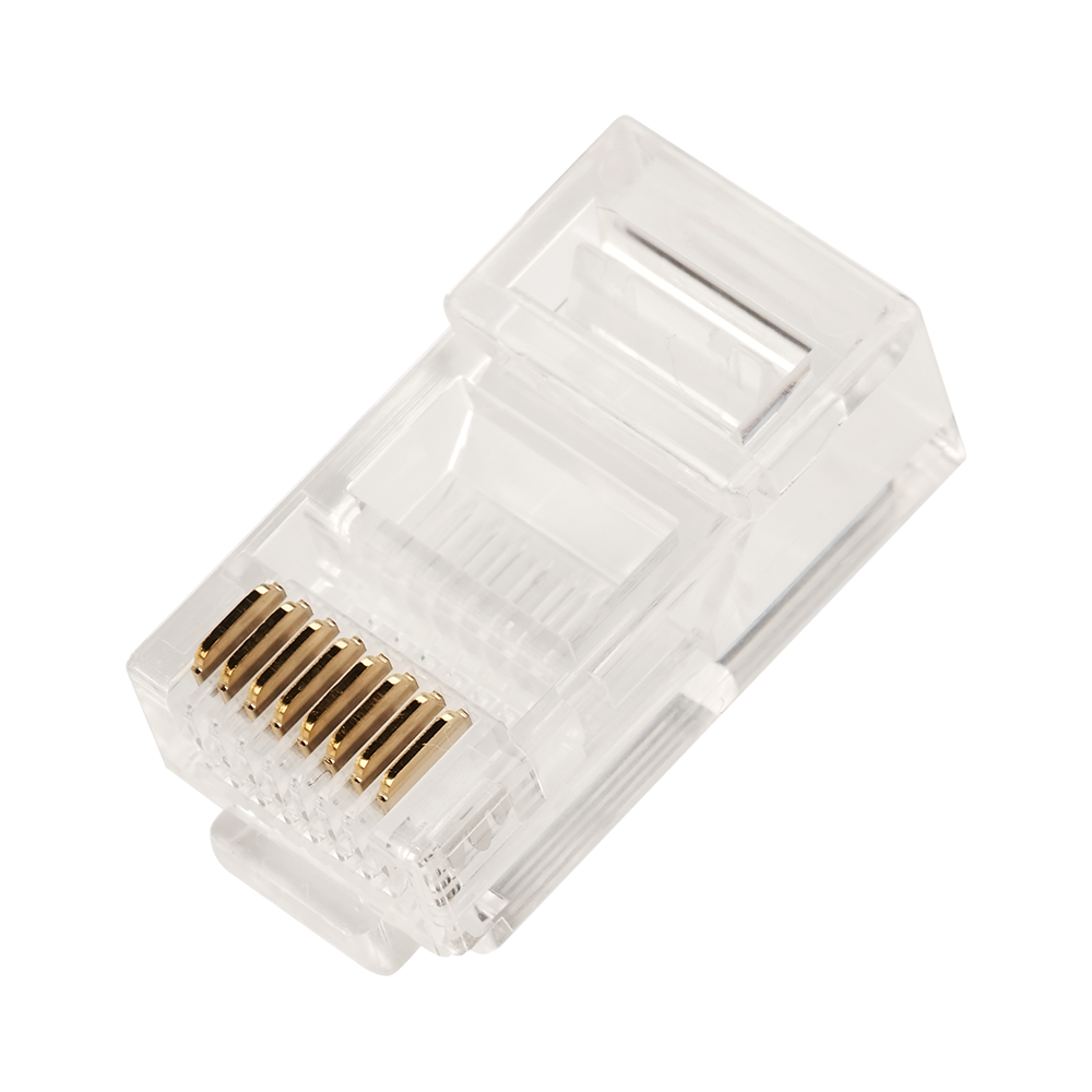 Коннектор RJ45 UTP 8P8C, универсальный, cat.5e, 100 шт. в банке__