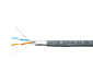 Кабель 1693101 витая пара кат. 5е SkyNet Standard FTP внутренний 2x2x0.5 Cu, PVC серый