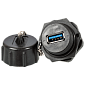 Индустриальный соединительный модуль USB 3.0, IP68, с крышкой