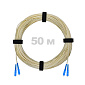 Патч-корд оптический SC/UPC-SC/UPC SM (G657.A1) 3mm DX LSZH 50 м