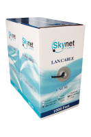Кабель витая пара кат. 5е SkyNet Premium FTP наружный 4x2x0.51 Cu, PE черный