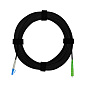 Патч-корд оптический FTTH диэлектрик FRP, G.657 LSZH LC/UPC-SC/UPC, черный 20 м