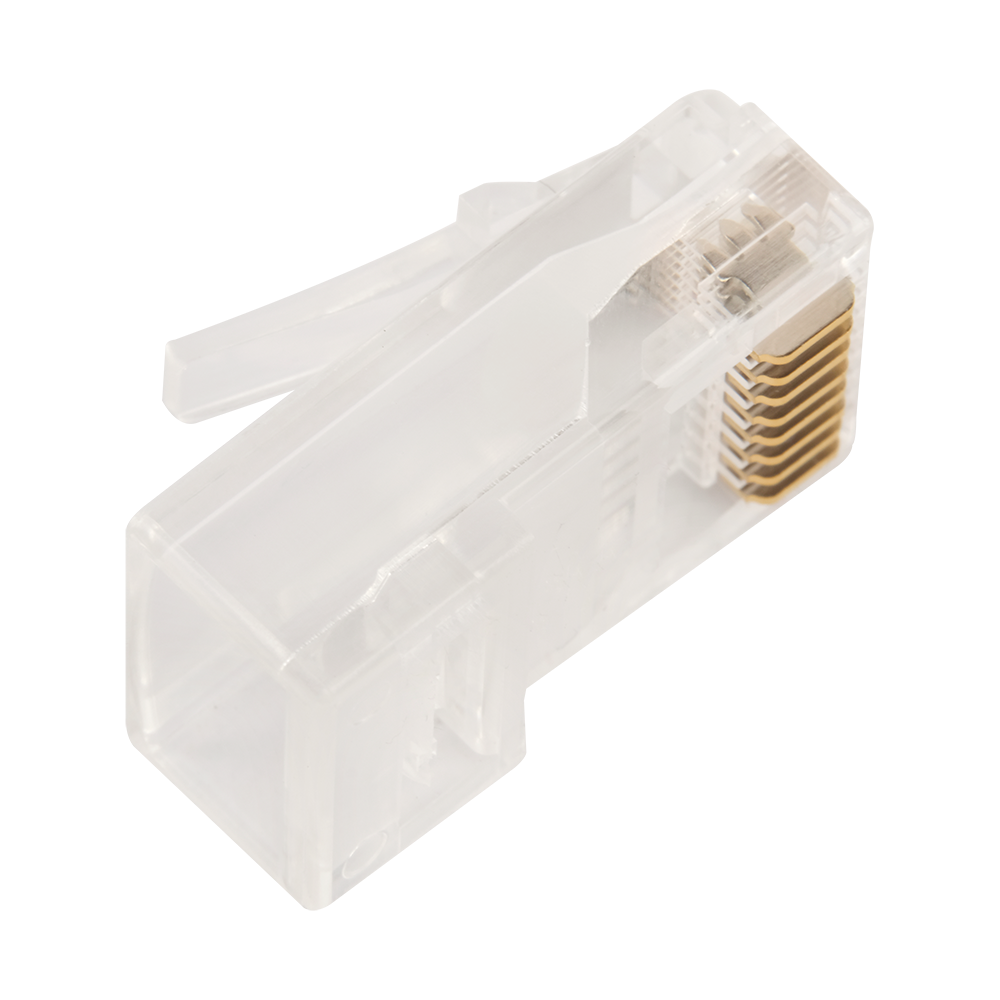 Коннектор RJ45 тип EZ, 8P8C, UTP, Cat.5e, универсальный, покрытие 50 микрон,100 шт.__