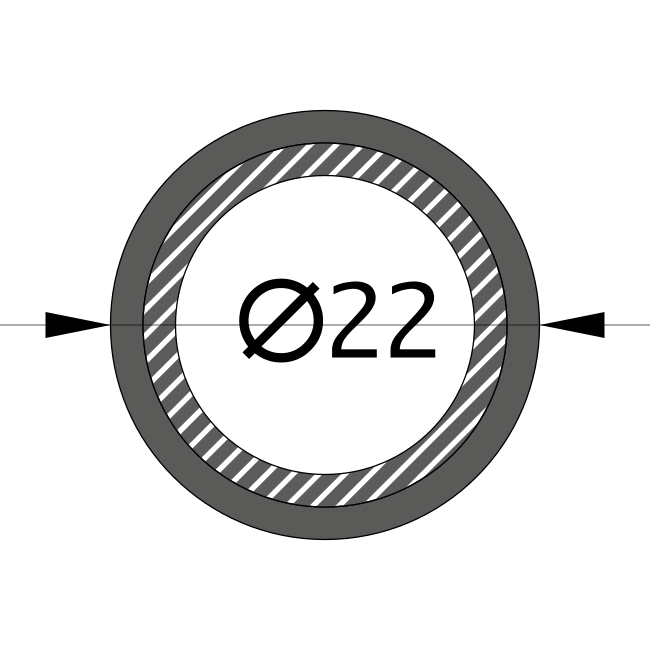 Металлорукав Р3-ЦА-22 (50м/уп) 