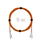 Патч-корд оптический армированный бронированный LC/UPC-LC/UPC MM (OM2) Duplex 3.0mm LSZH, 5 м.