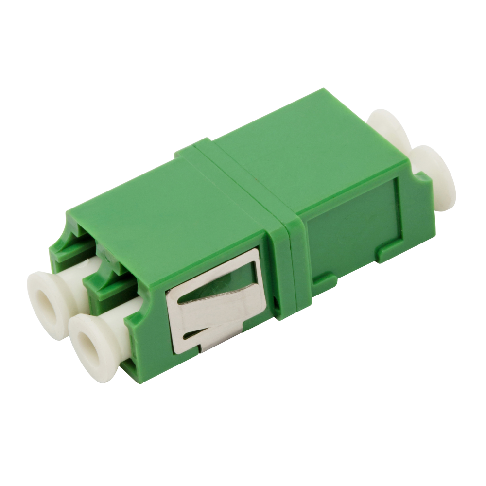 Адаптер оптический LANMASTER LC, SM/APC, корпус SC без фланцев, дуплексный