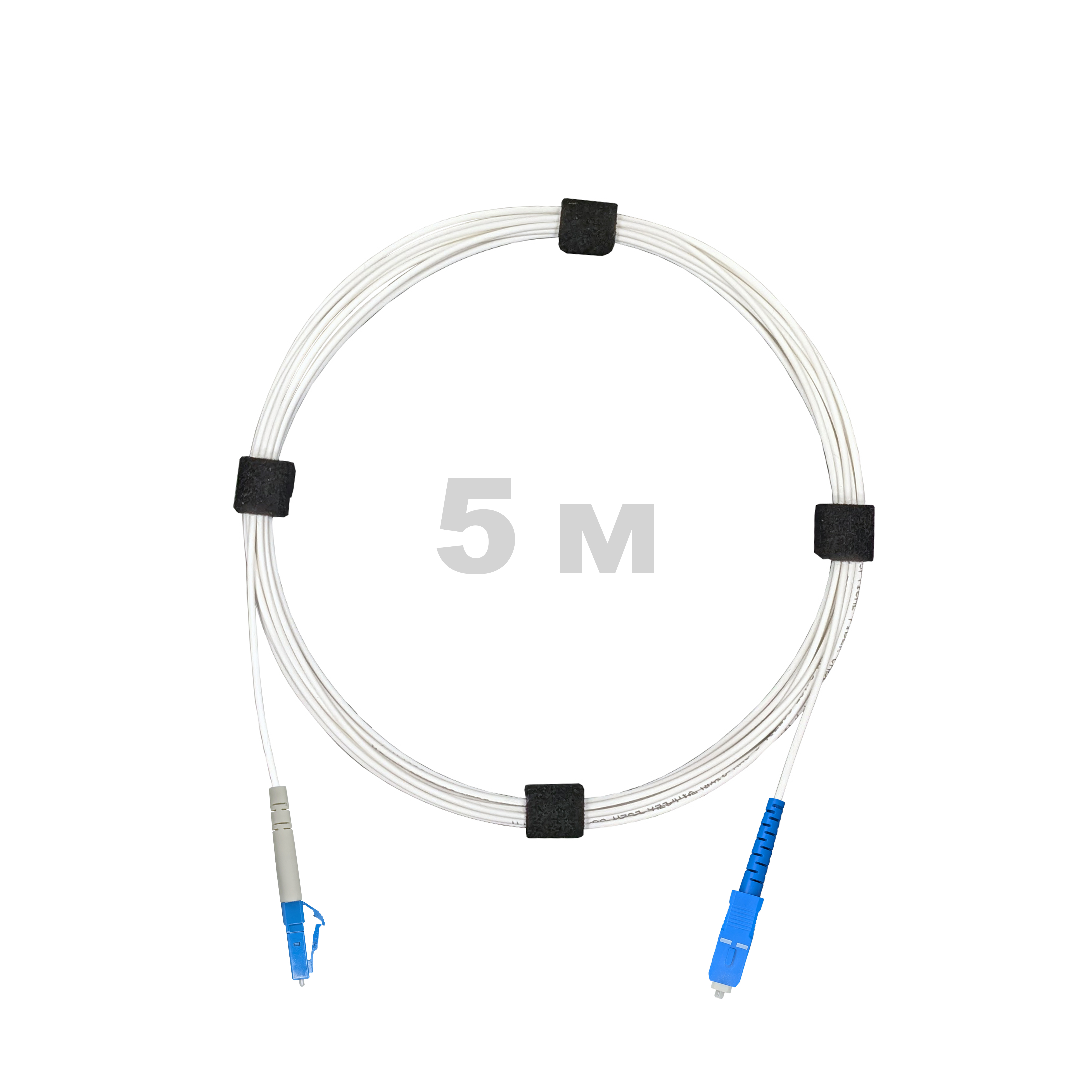 Патч-корд оптический LC/UPC-SC/UPC SM (G657.A1) 3mm SX LSZH 5 м