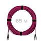 Патч-корд оптический FC/UPC-FC/UPC MM (OM4) 3mm duplex LSZH,  65 м.