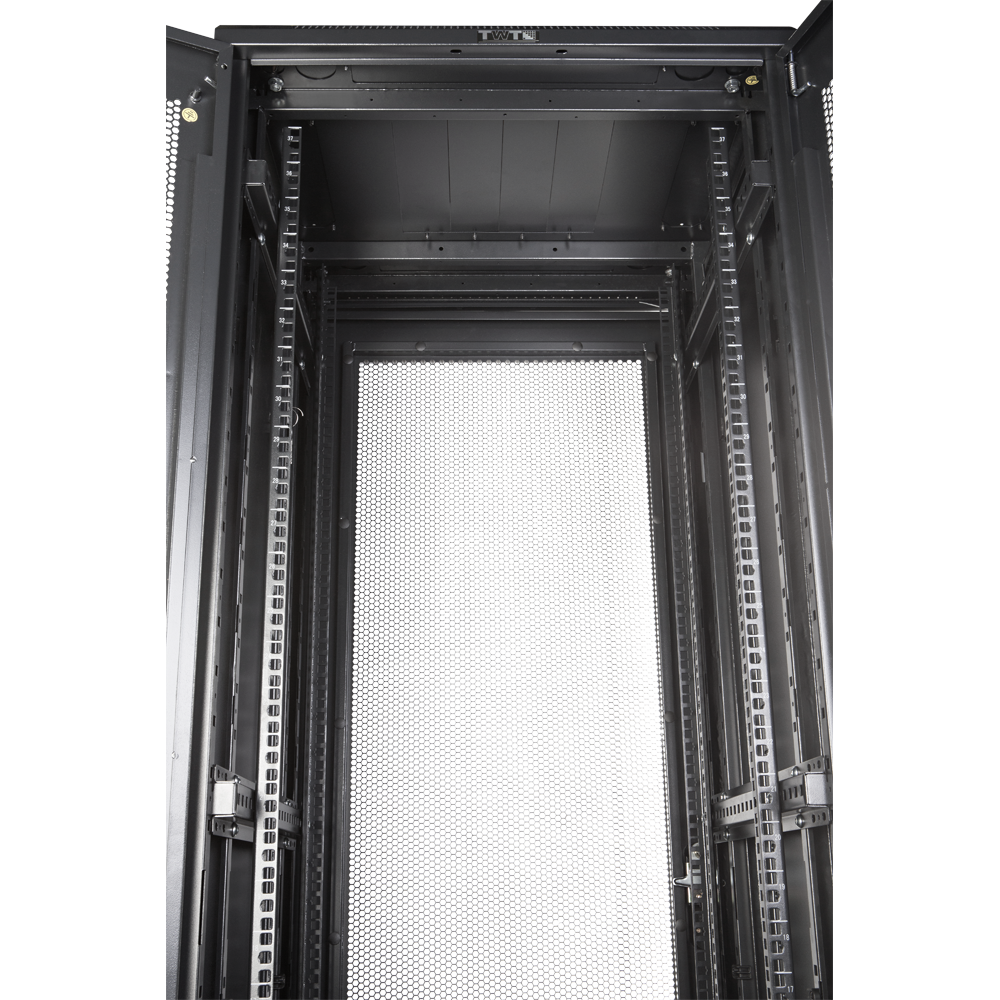 Шкаф серверный 19" Business Advanced, 22U 600x600, без дверей, с боковыми стенками, черный__