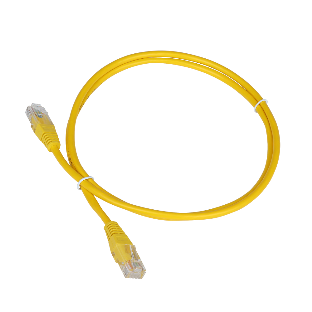 Патч-корд TWT UTP кат.5e, с заливными колпачками, 20.0 м, белый__