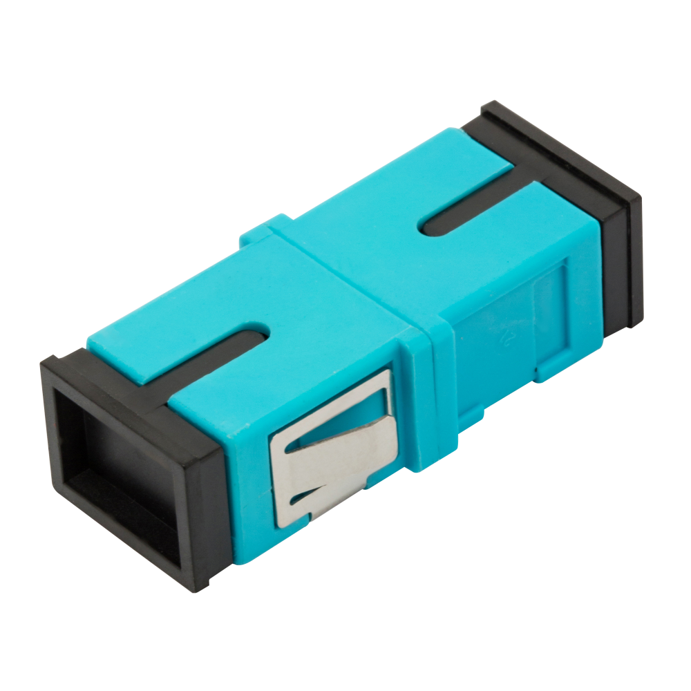 Адаптер оптический LANMASTER SC без фланцев, OM3, симплексный__