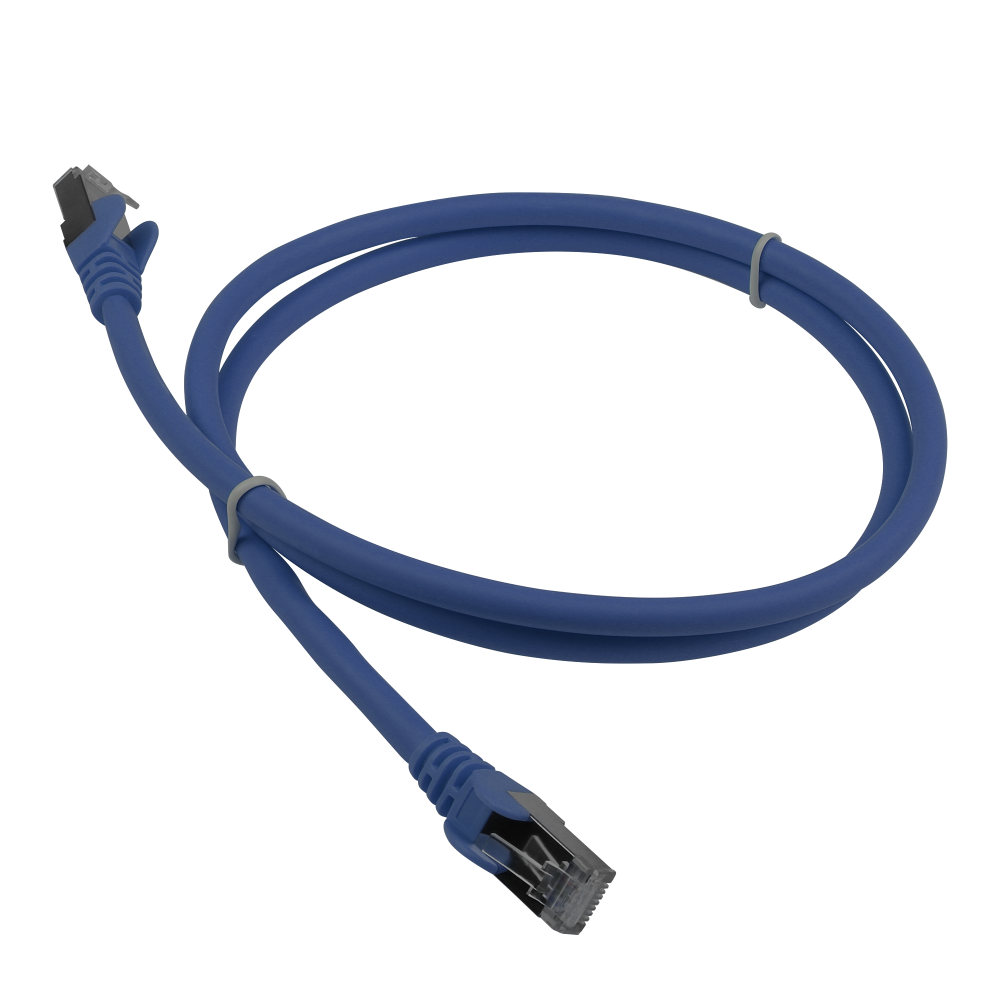 Патч-корд LANMASTER LSZH FTP кат.6A, 10 м, зеленый__