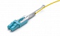 Патч-корд оптический дуплексный, LC-LC, для панелей высокой плотности, OM3, LSZH, 3.0 м, аква LANMASTER LAN-2LC-2LC/OM3H-3.0