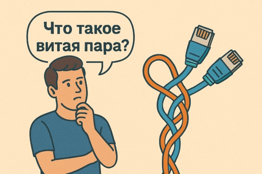 Что такое кабель витая пара и для чего он нужен?