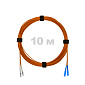 Патч-корд оптический LC/UPC-SC/UPC MM (OM2) 3mm duplex LSZH, 10 м