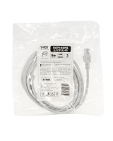 Патч-корд UTP 4 cat.5е, RG45-RG45, 2,0 м, литой коннектор, серый