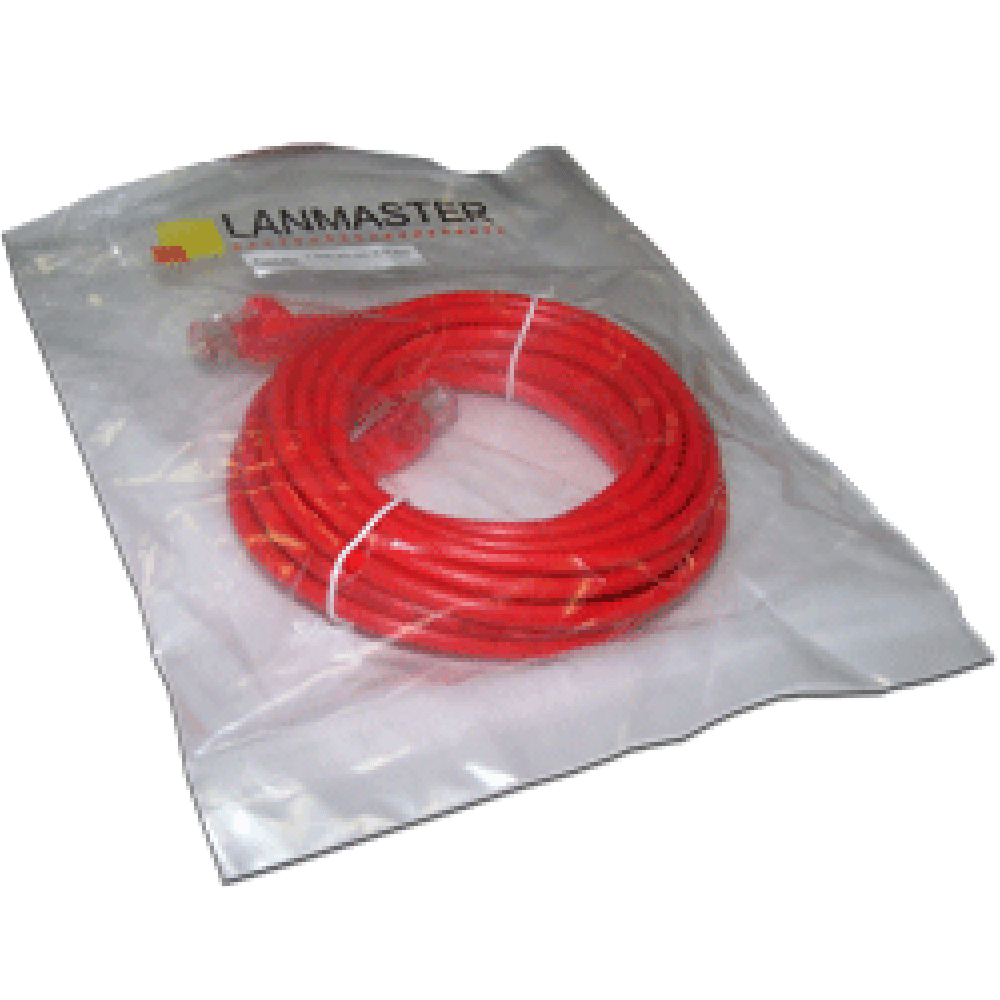 Патч-корд LANMASTER UTP кат.5Е, с заливными колпачками, 2.0 м, синий__