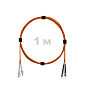 Патч-корд оптический LC/UPC-ST/UPC MM (OM2) 3mm duplex LSZH, 1 м