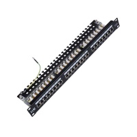 Патч-панель коммутатор 19" 1U 24 порта RJ45 Cat.5e UTP, Eurolan ...