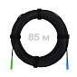 Патч-корд оптический FTTH комбинированный, диэлектрик FRP, G.657 LSZH SC/APC-SC/UPC, черный 85 м