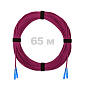 Патч-корд оптический SC/UPC-SC/UPC MM (OM4) 2mm duplex LSZH,  65 м.