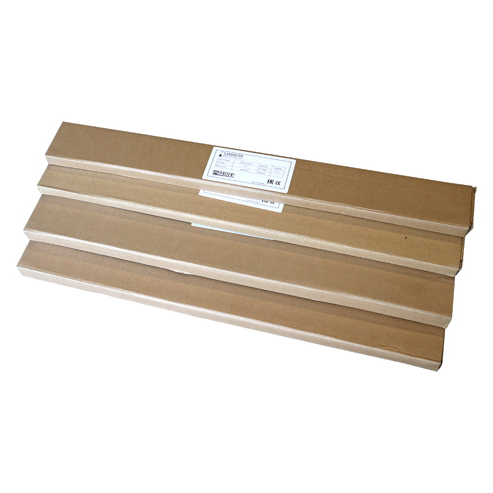 19" вентиляционная фальш-панель 1U, черная__