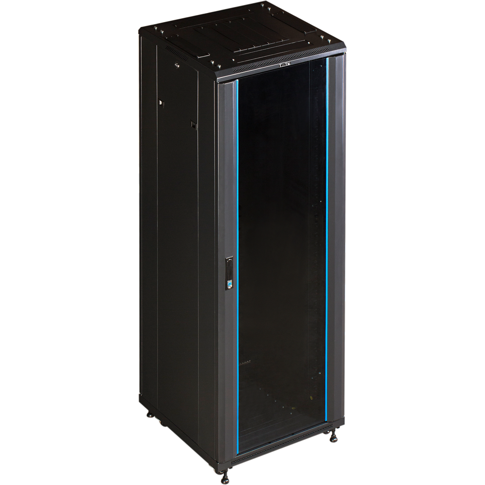 Шкаф серверный 19" Business Advanced, 22U 600x600, без дверей, с боковыми стенками, черный__