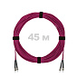 Патч-корд оптический ST/PC-ST/PC MM (OM4) 3mm duplex LSZH,  45 м.