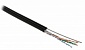 Кабель UUTP4-C5E-S24-SW-OUT-PE-BK-500 UTP 4 пары внешний Hyperline Cat.5e с тросом 24 AWG