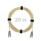 Патч-корд оптический ST/PC-ST/PC SM (G657.A1) 3mm DX LSZH 20 м
