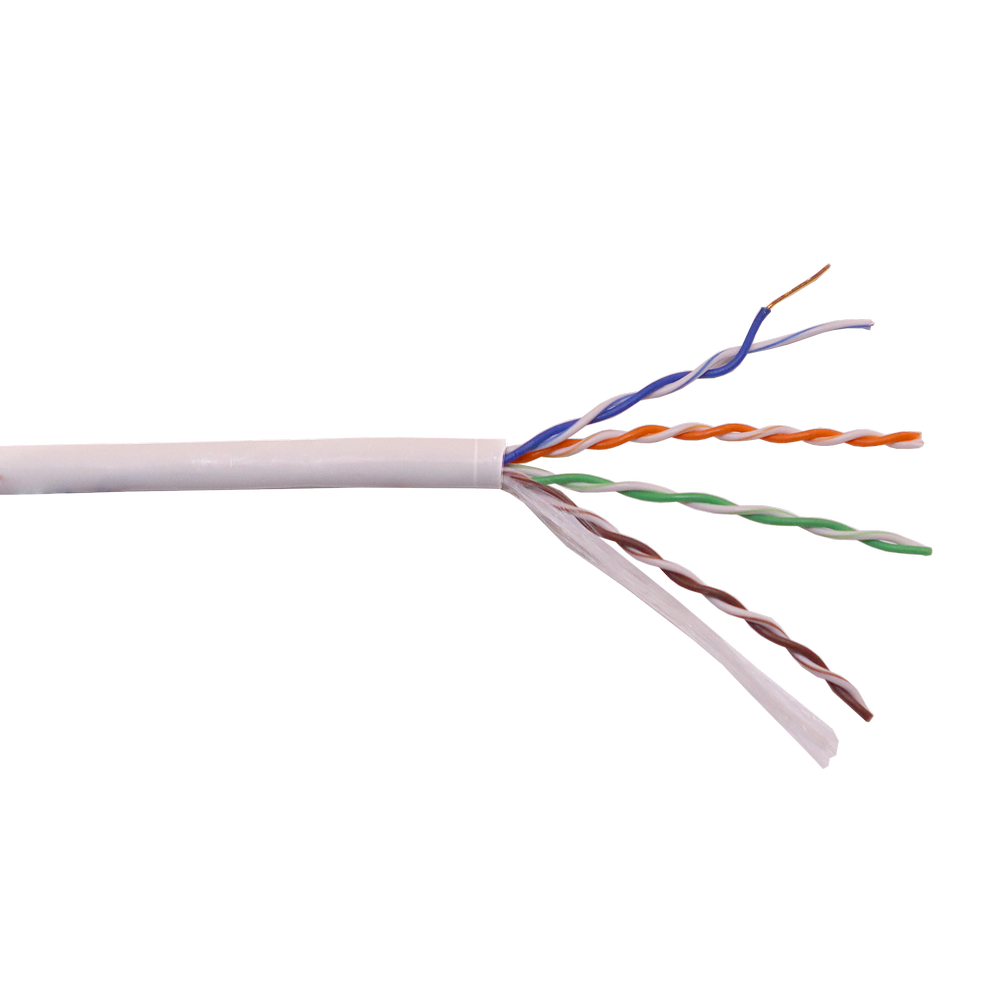 Кабель LANMASTER U/UTP, 4 пары, Кат. 5E, 350 МГц, LSZH, нг(А)-HF, черный, 305 м__