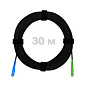 Патч-корд оптический FTTH диэлектрик FRP, G.657 LSZH SC/APC-SC/UPC, черный 30 м