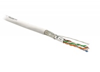 Кабель витая пара SFUTP4-C5E-P26-IN-LSZH-GY-305 SF/UTP 4 пары внутренний экранированный LSZH Hyperline Cat.5e 26 AWG многожильный